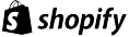 shopify logo black