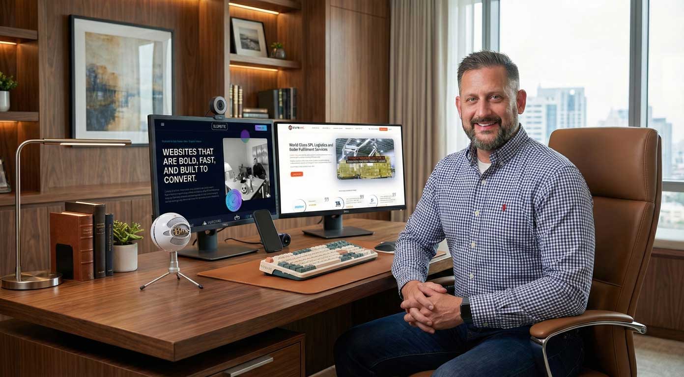 BJ Blackburn Savannah, GA web designing at office